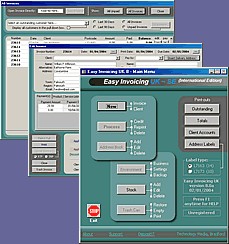 Easy Invoicing UK for MS Access - Demo 8.21 screenshot