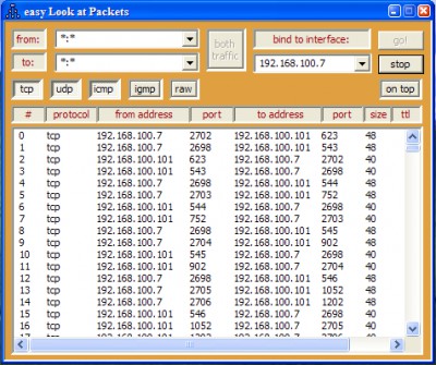easy Look at Packets 0.9.1 screenshot
