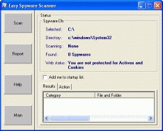 Easy Spyware Scanner 1.0 screenshot