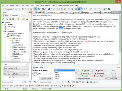 EditPad Pro 8.1.2 screenshot