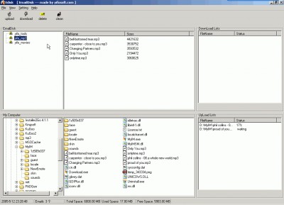 EmailDisk 1.1.3 beta screenshot
