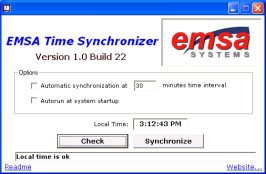 Emsa Time Synchronizer 1.0.58 screenshot