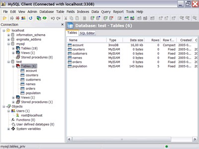 EngInSite MySQL Client 1.4.9.175 screenshot