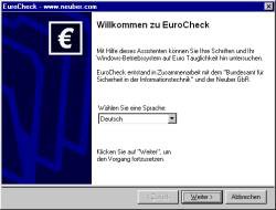 EuroCheck 1.4 screenshot