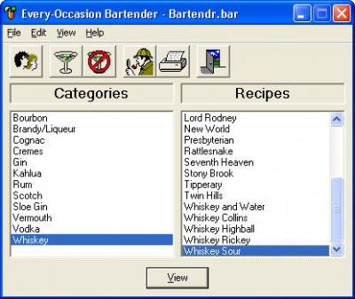 Every-Occasion Bartender 1.02 screenshot