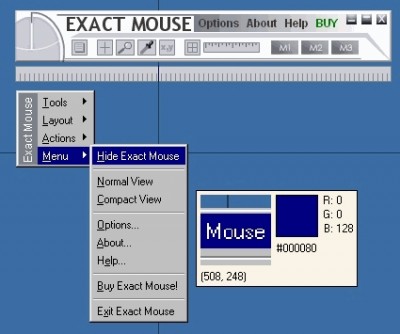 Exact Mouse 2.0 screenshot