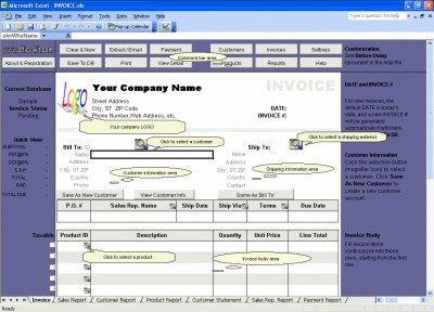 Excel Invoice Manager Express 2.221025 screenshot