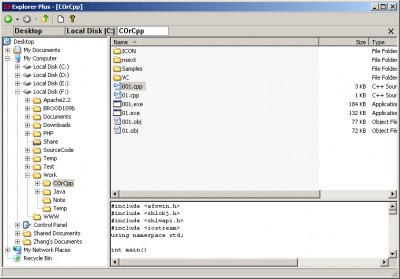 Explorer Plus 1.0.0 screenshot