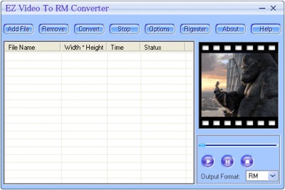 EZ Video TO RM Converter 3.70.70 screenshot