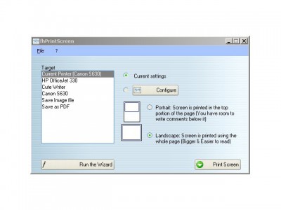 fhPrintScreen 1.00v screenshot