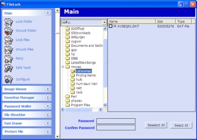 File Lock 6.1.2 screenshot