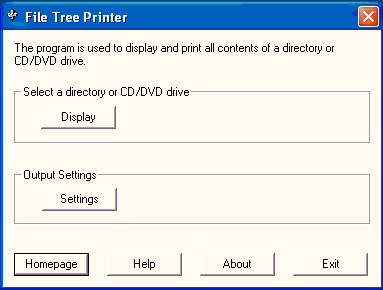 File Tree Printer 3.0.7.4 screenshot