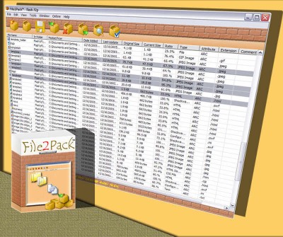 File2Pack 2.0 screenshot