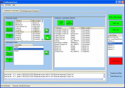 FindReplaceExcel 2.15 screenshot