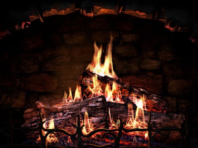 Fireplace 3D Screensaver 1.1 screenshot