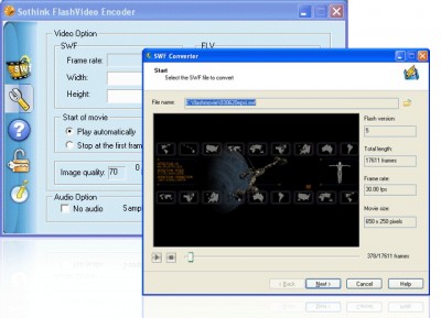 Flash Video Converter Studio 1.3 screenshot