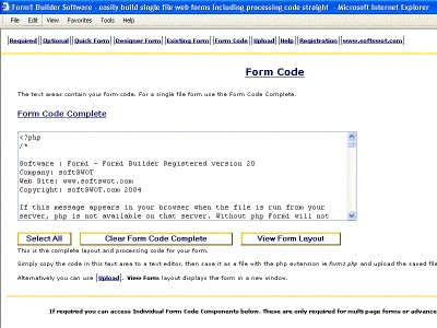 Form1 Builder 20 screenshot