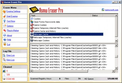 Free Asmw Eraser Pro 3.4 screenshot