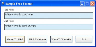 Free Mp3 Format DLL 2.8 screenshot
