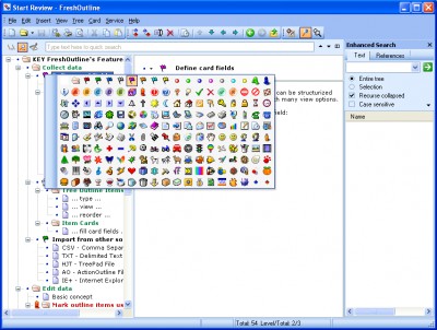 FreshOutline 2.11 screenshot