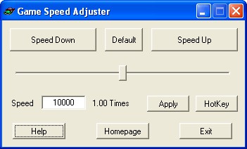 Game Speed Adjuster 1.0 screenshot