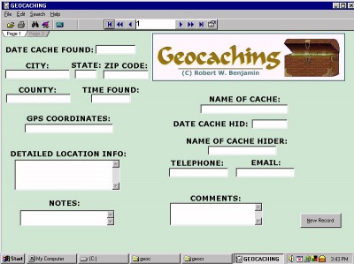 Geocaching 9.0 screenshot