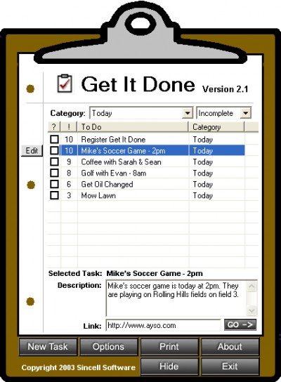 Get It Done 2.1 screenshot