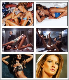 Gisele Bundchen Screensaver 1.0 screenshot