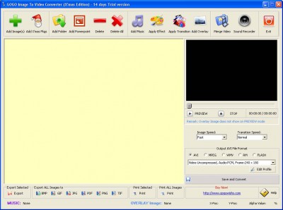 GOGO Image to Video Converter(X'mas) 1.0 screenshot