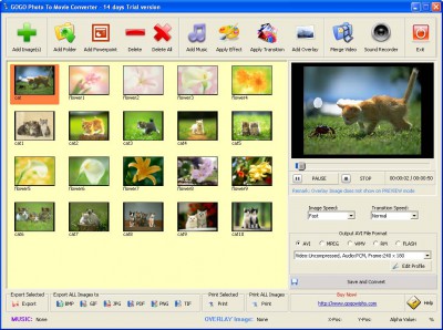 GOGO Photo To Movie Converter 1.0 screenshot