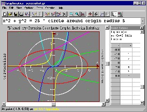 Graphmatica 2.4 screenshot