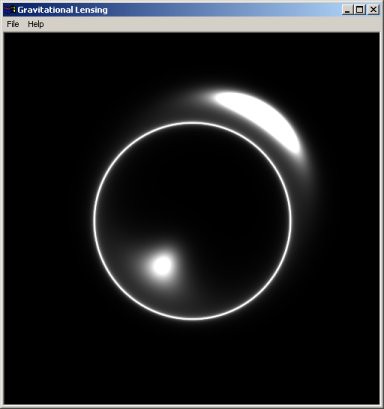 Gravitational Lensing 1.00 screenshot