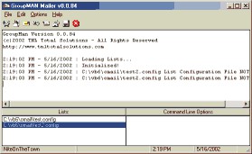 GroupMAN 1.5.283 screenshot