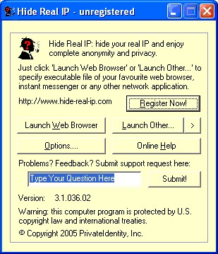 Hide Real IP 4.7 screenshot