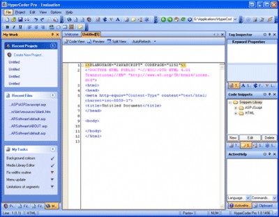 HyperCoder Pro 1.1.1752 screenshot