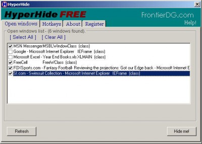 HyperHide 1.3.10 screenshot