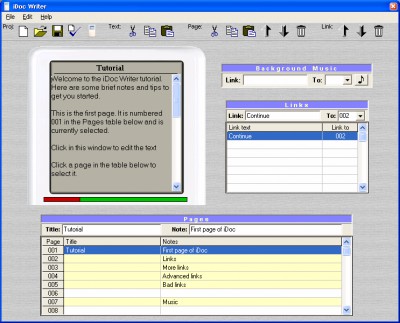 iDoc Writer 1.2 screenshot