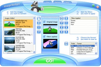 ImageBadger 4.3 screenshot
