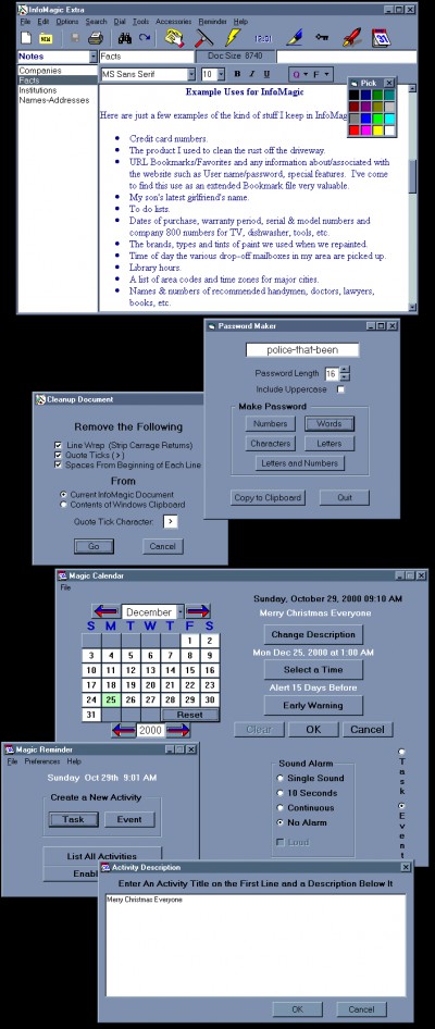 InfoMagic Extra 2.1.50 screenshot