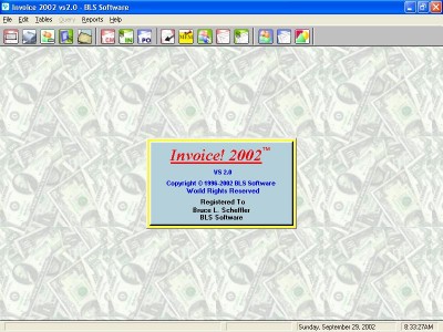 Invoice! 2002 3.2 screenshot