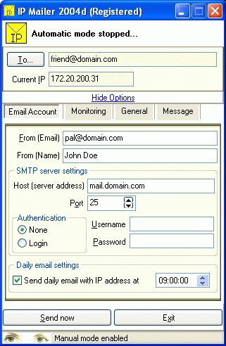 IP Mailer 2004d screenshot