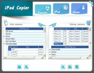 iPod Copier 1.0.0.1 screenshot