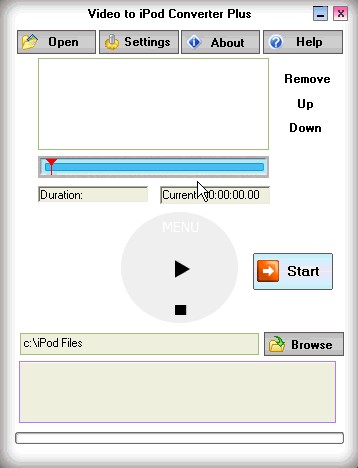 iPod Movie Converter Suite 2.0 screenshot