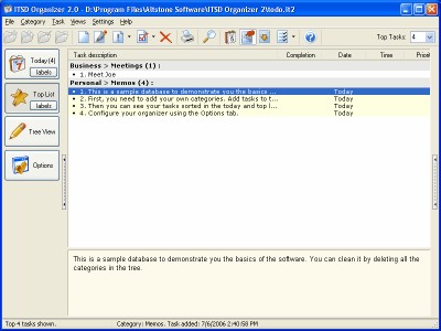ITSD Organizer 2.35 screenshot