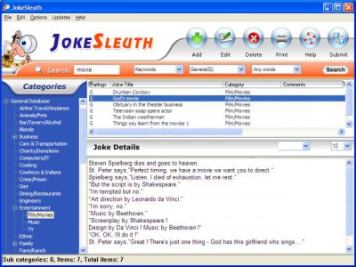 Joke Sleuth 1.1 screenshot