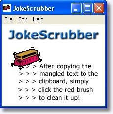 JokeScrubber 1.3 screenshot