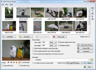 JPEG Resizer 4.0.4 screenshot