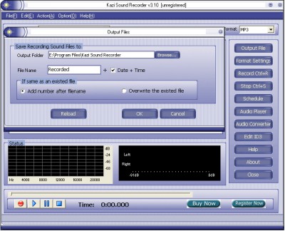 Kazi Sound Recorder 3.50 screenshot