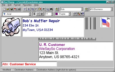 KazStamp 9.0 screenshot