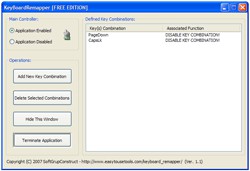 Keyboard Remapper 1.2.20 screenshot